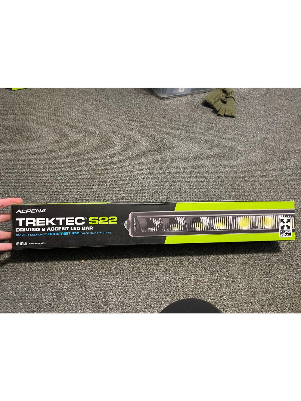 NWT Trektec S22 LED light bar